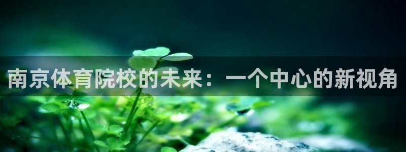 看球通体育app：南京体育院校的未来：一个中心的新视角